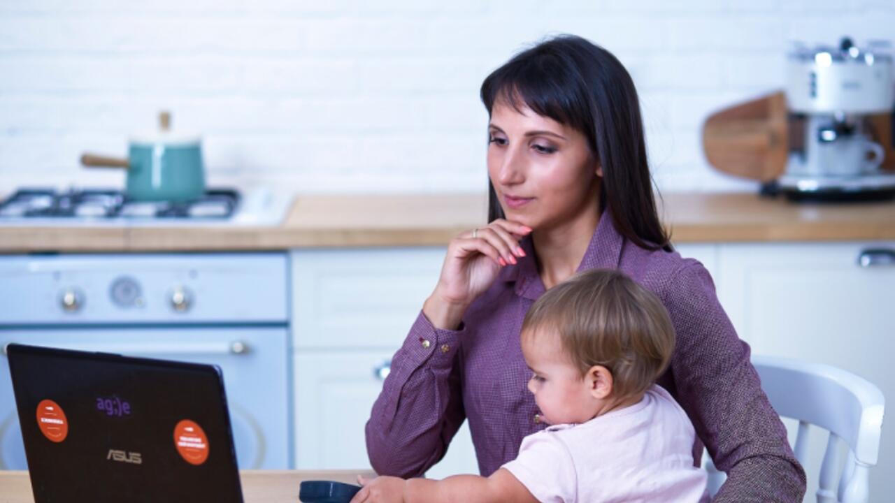 Мамы дошкольников учатся онлайн