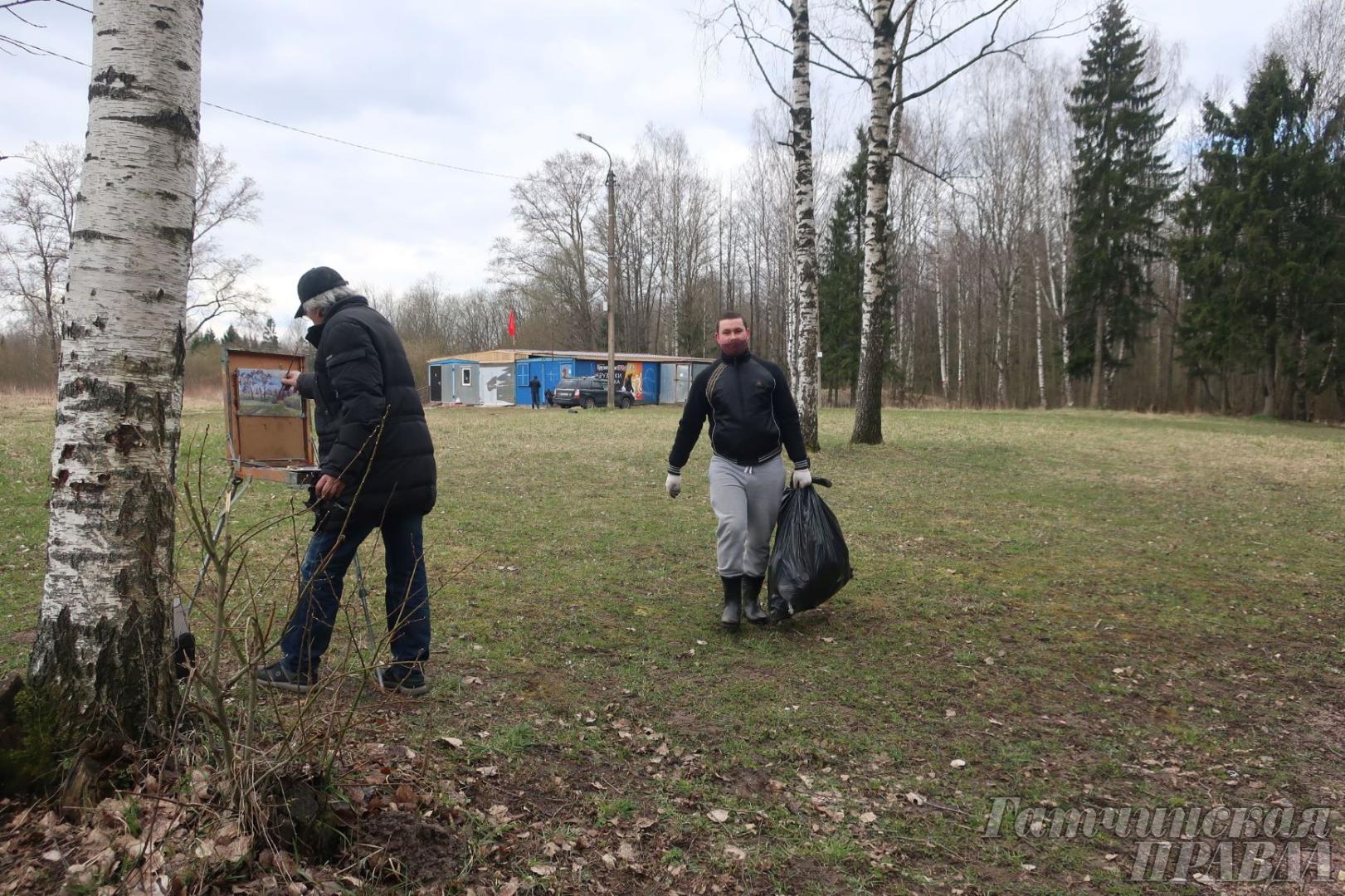 Правда 24 новости. Встречаем весну в чистом районе. Что делать в Гатчине. Только русские мусорят всю зиму,чтобы делать весной субботник.