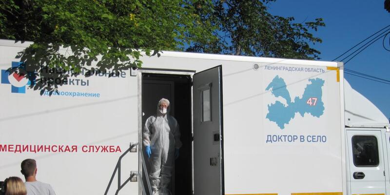 Бесплатное тестирование на антитела к ковиду проходит в Гатчинском районе