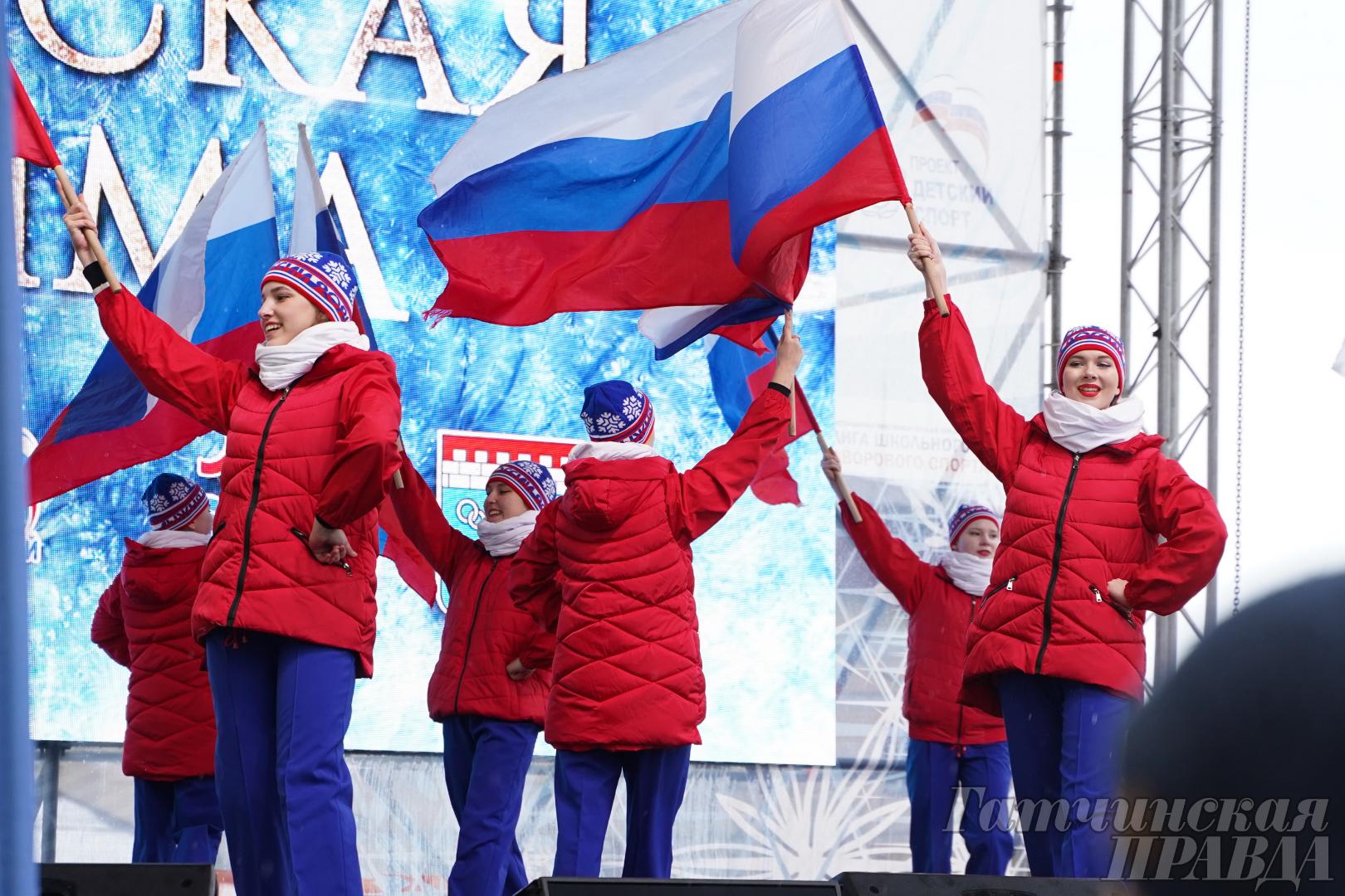 Зимний фестиваль «Русская зима» в Гатчине