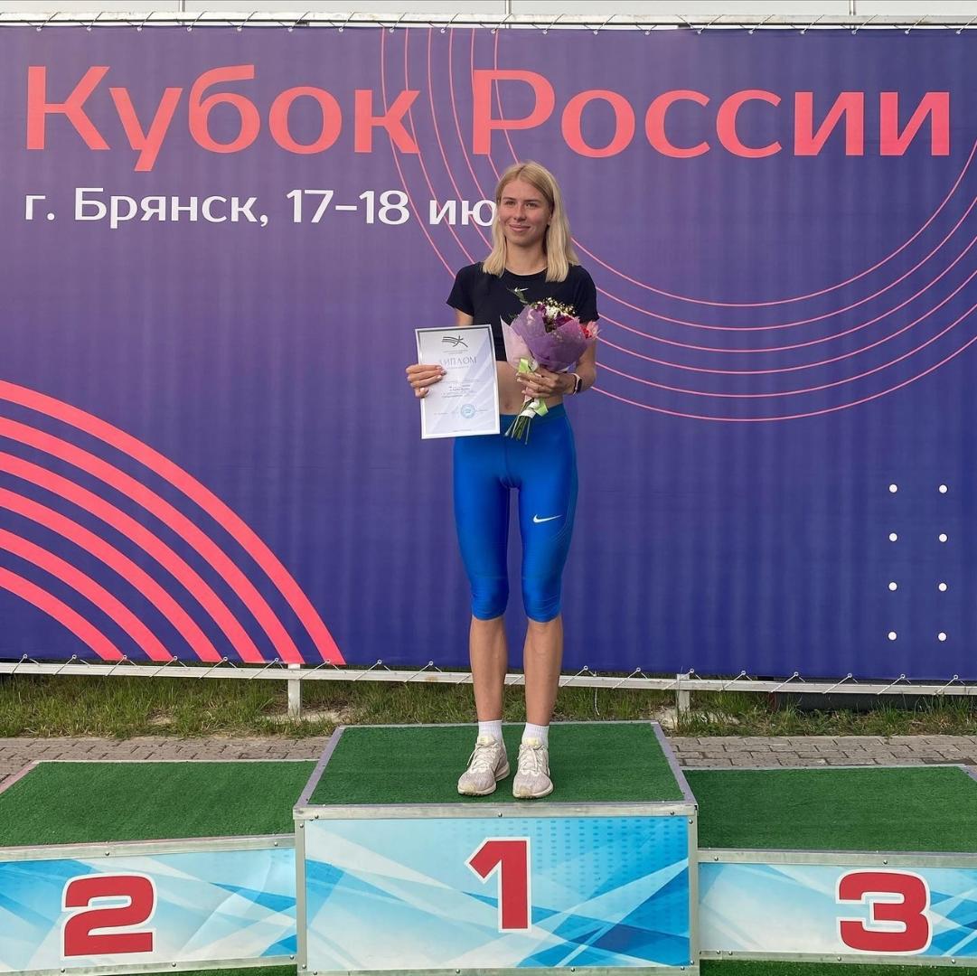 Гатчинская легкоатлетка – победитель Кубка России