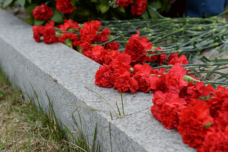 Ленинградцы вспоминают о жертвах блокады