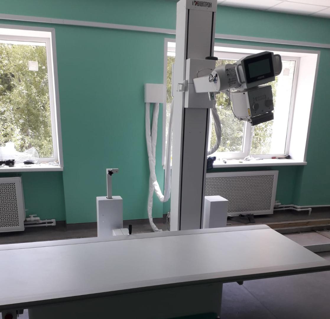 В Сиверской больнице - новый рентген