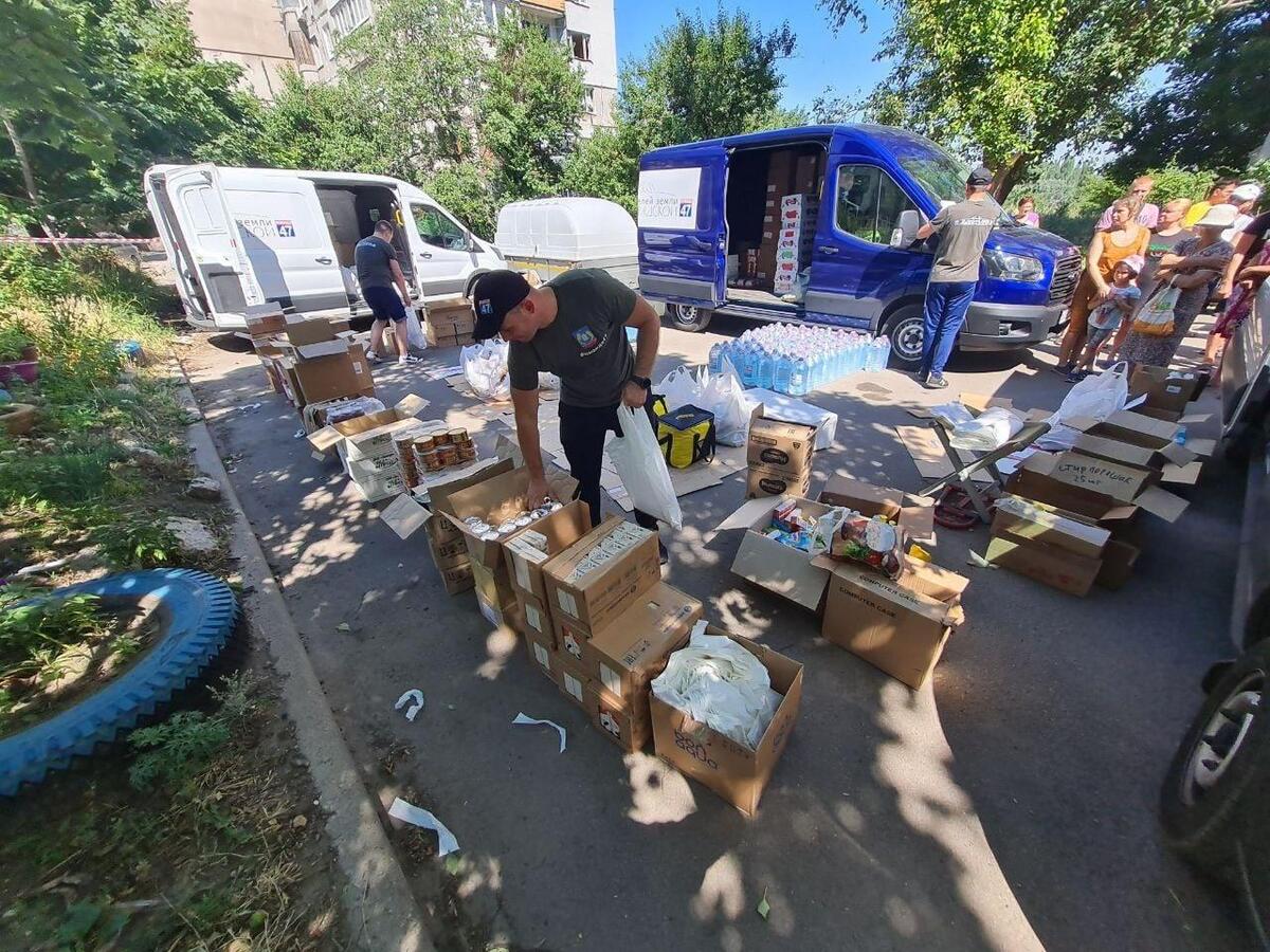 С гуманитарной миссией - в Мариуполь - Гатчинская правда