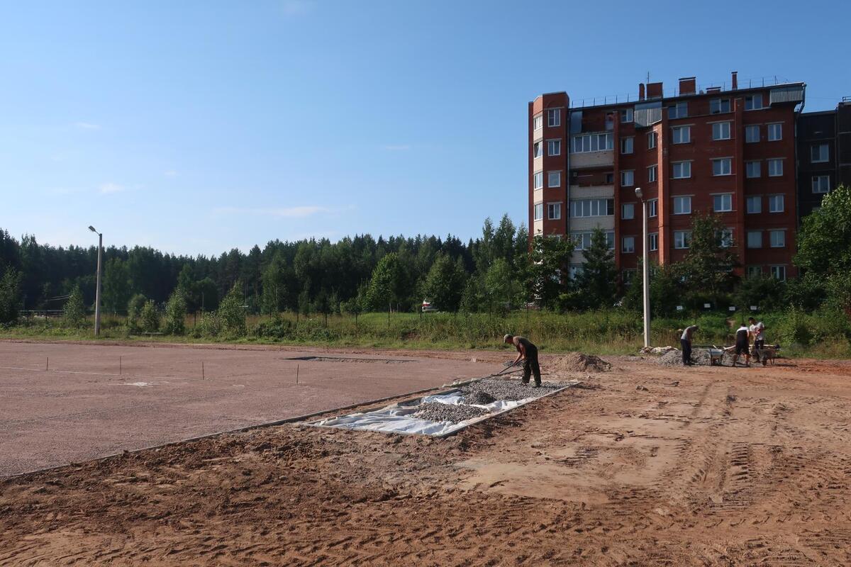 Новый зал и спортплощадка - для Сиверской гимназии | 22.08.2022 | Гатчина -  БезФормата