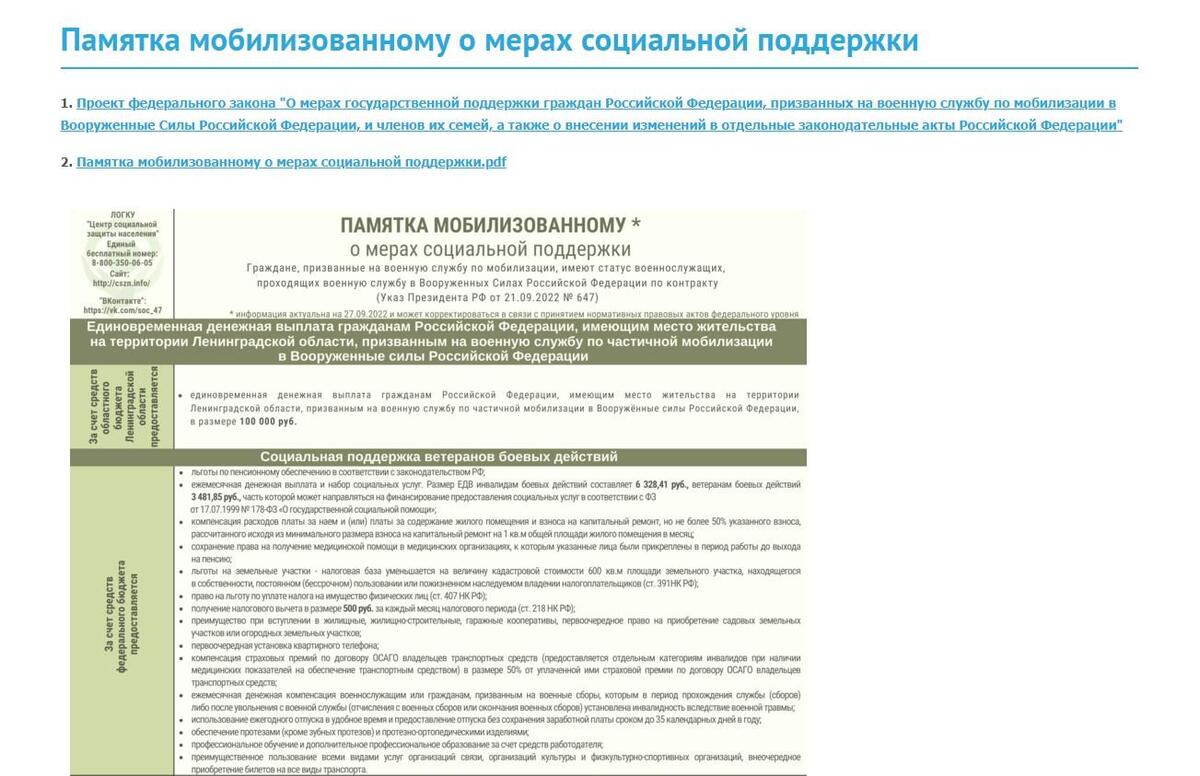 Регион информирует о мерах поддержки - Гатчинская правда