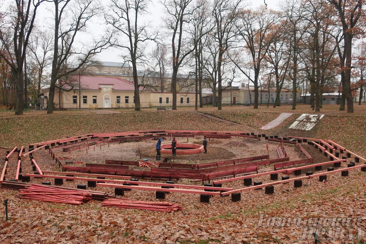 8-гранный пруд в Гатчинском парке - Гатчинская правда