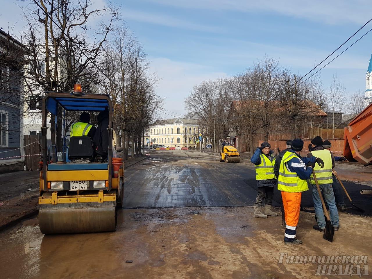 13 адресов: в Гатчине запланирован ремонт дорог на полмиллиарда