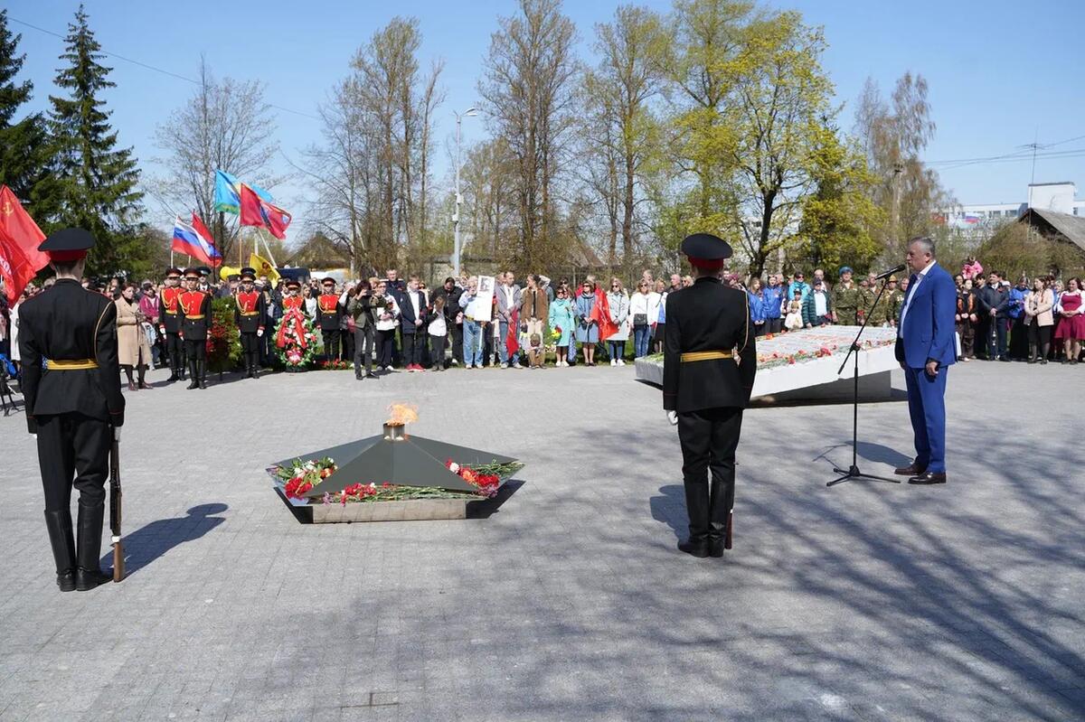 Гатчина помнит подвиг советского народа | 09.05.2023 | Гатчина - БезФормата