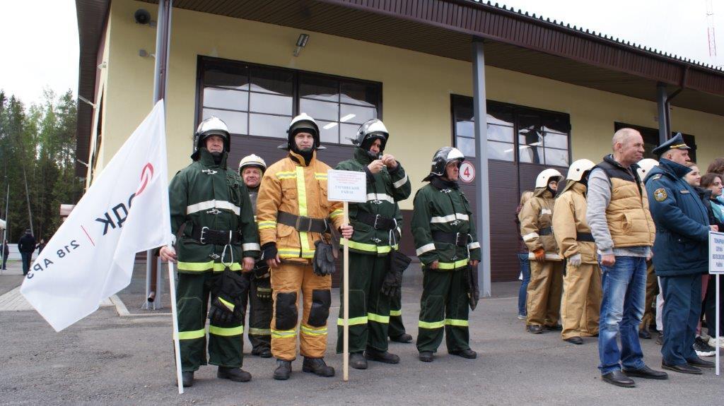 Добровольная пожарная команда «ОДК-Сервис» представила Гатчинский район на областных соревнованиях