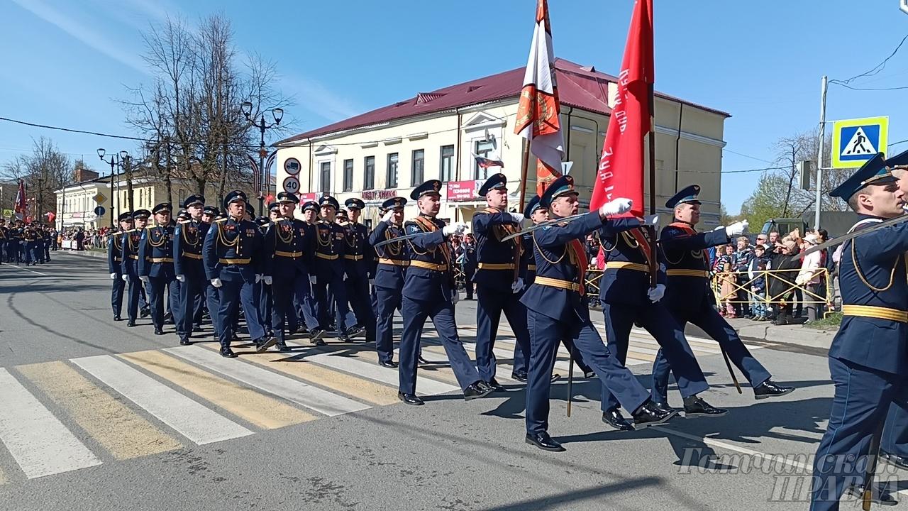 Парад ― в городе воинской славы Гатчине
