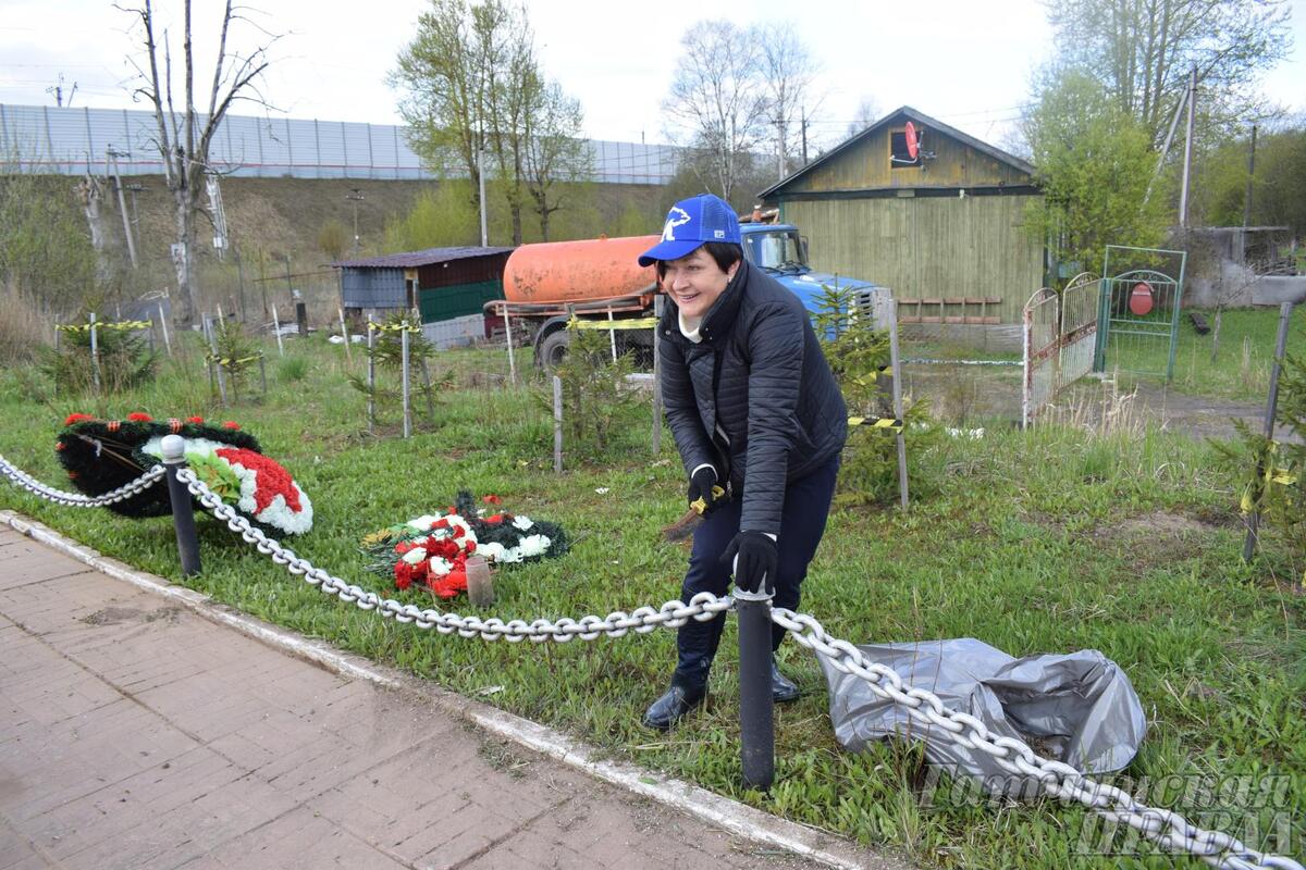 Субботник на месте захоронения узников концлагеря - Гатчинская правда