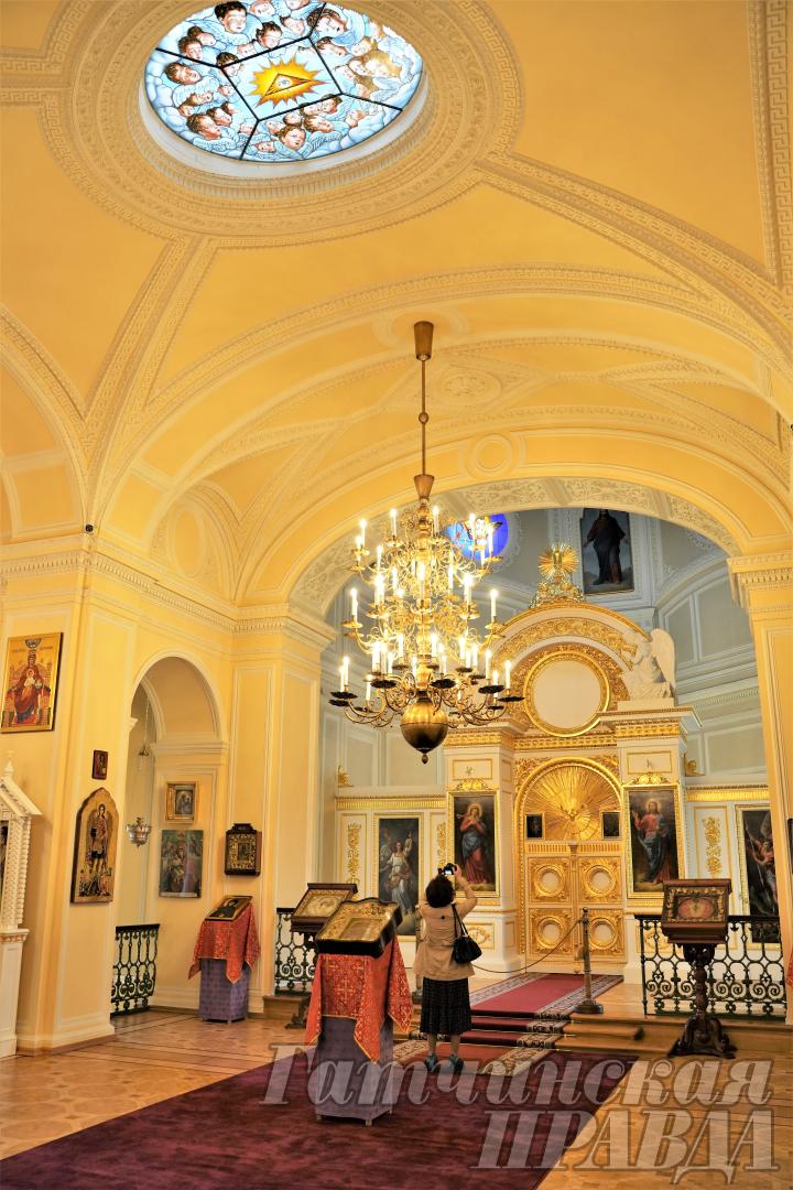 В Гатчинском дворце открылась для посещения Домовая церковь