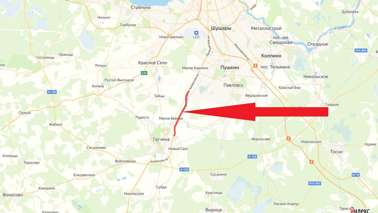 На трассе Р-23 в Ленинградской области ограничат пропускную способность