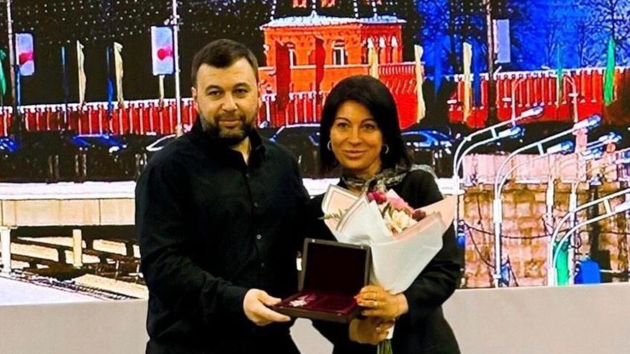 Анна Данилюк награждена орденом Донецкой Народной Республики
