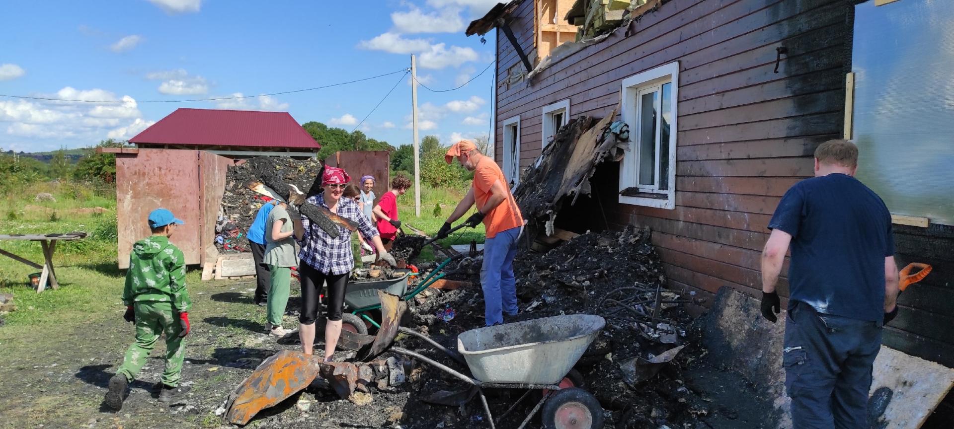 Волонтёров приглашают на субботник в деревню Александровка Гатчинского района