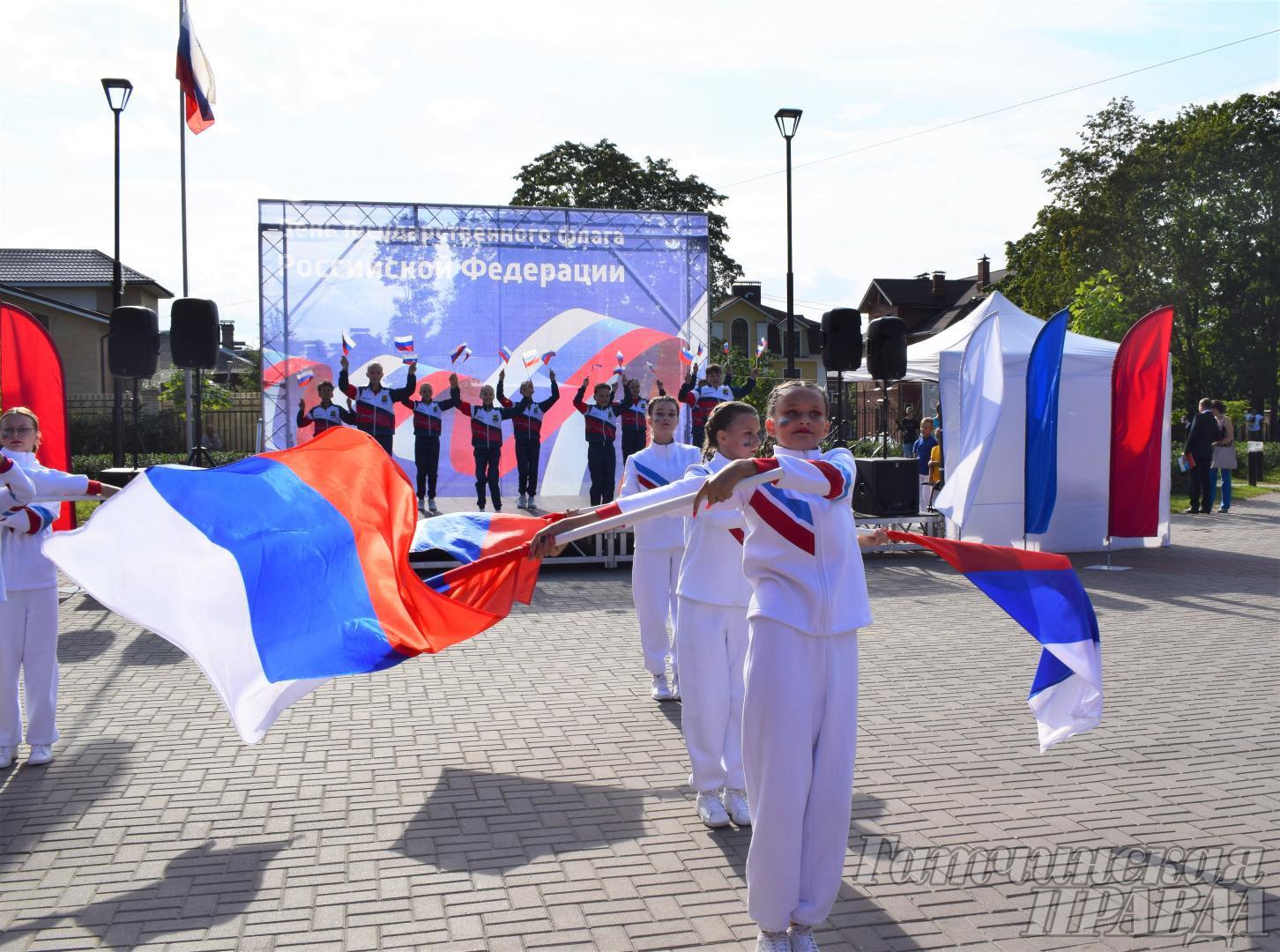 Ленинградская область отмечает День флага России - Гатчинская правда