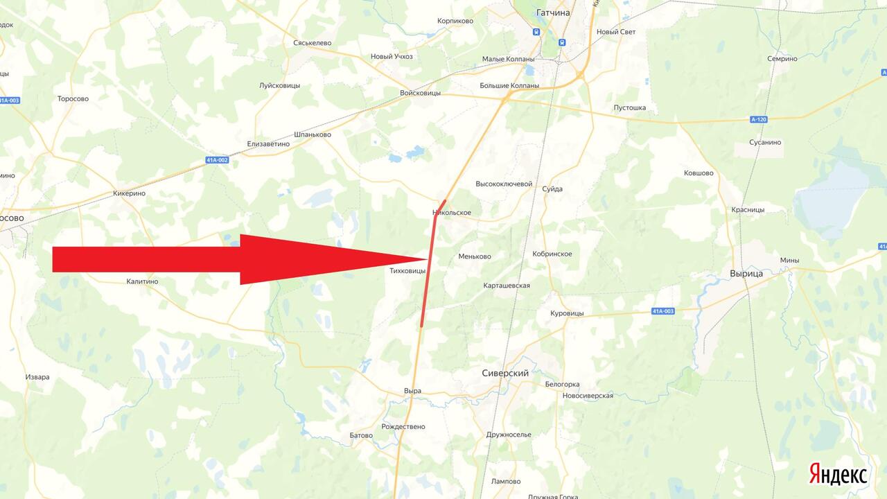 На федеральной трассе Р-23 в Ленинградской области введут реверсивное движение