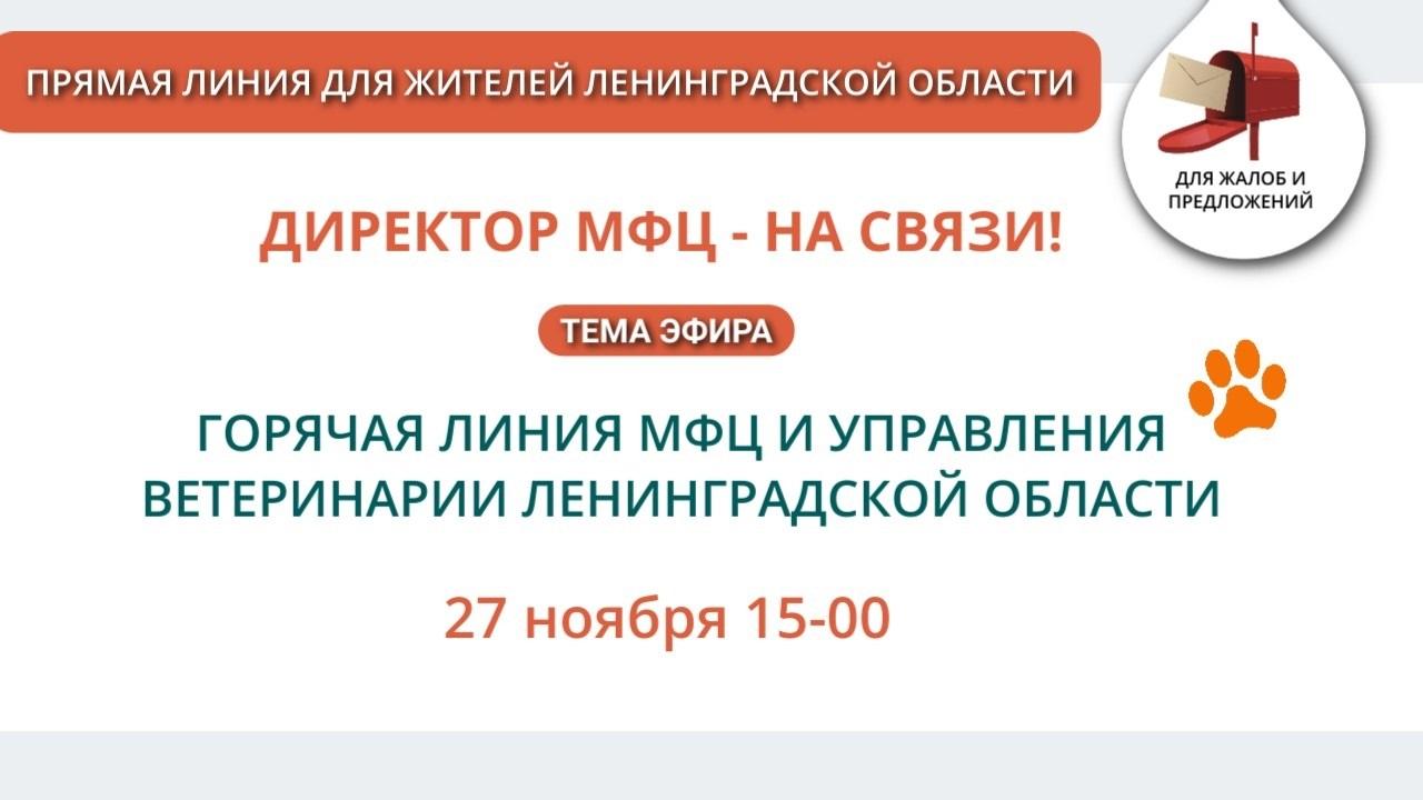 Мы в ответе…» - горячая линия МФЦ и Управления ветеринарии Ленинградской  области - Гатчинская правда