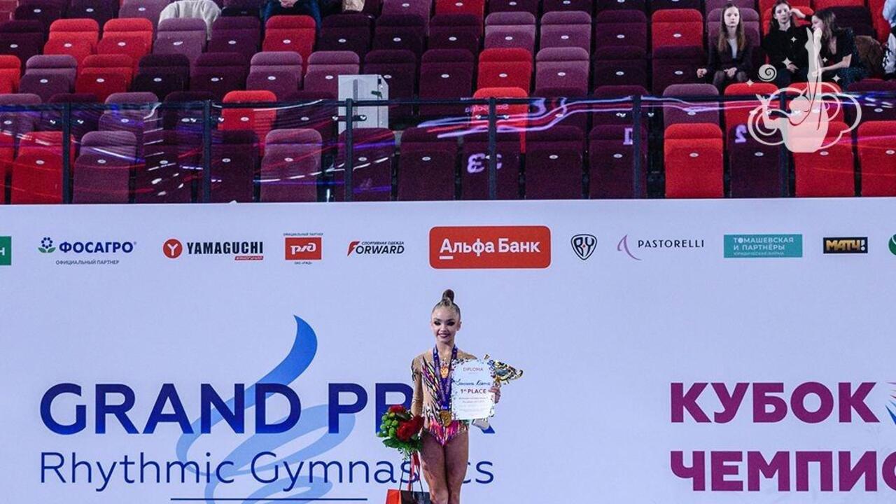Золото гимнастки из Гатчины на Кубке чемпионок Алины Кабаевой