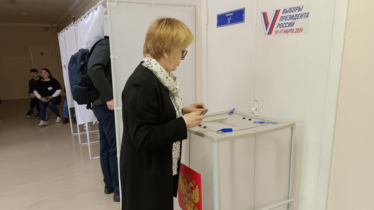 Гатчинцы выбирают Президента России
