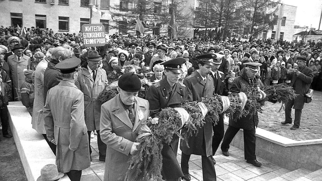 Юбилеи Победы в Гатчине. 1995-й год