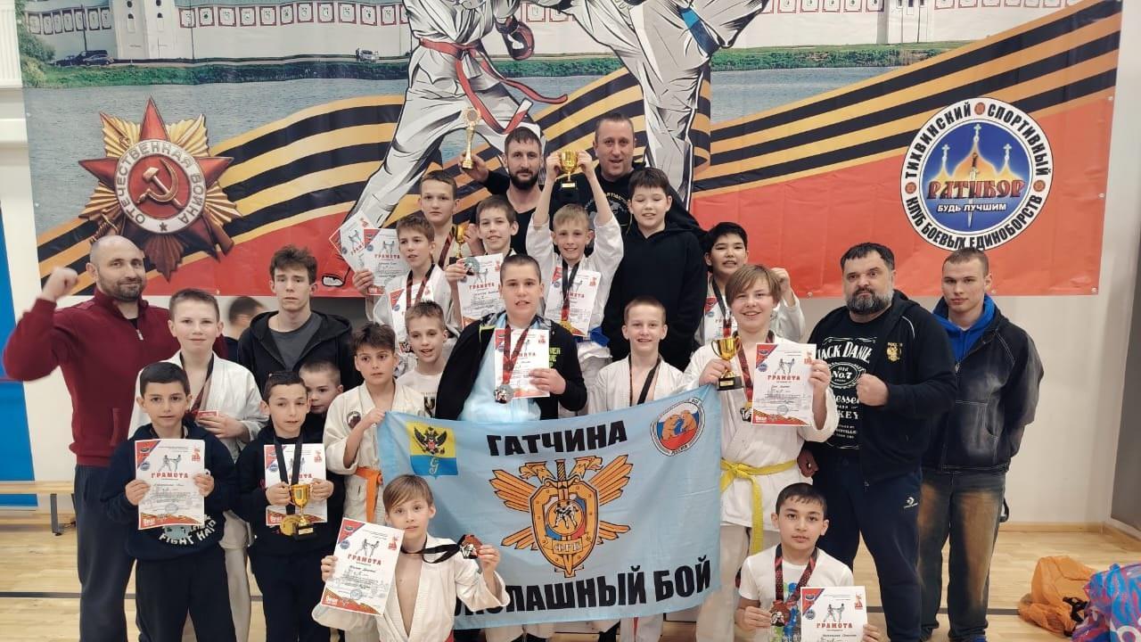 Гатчинские борцы в Тихвине
