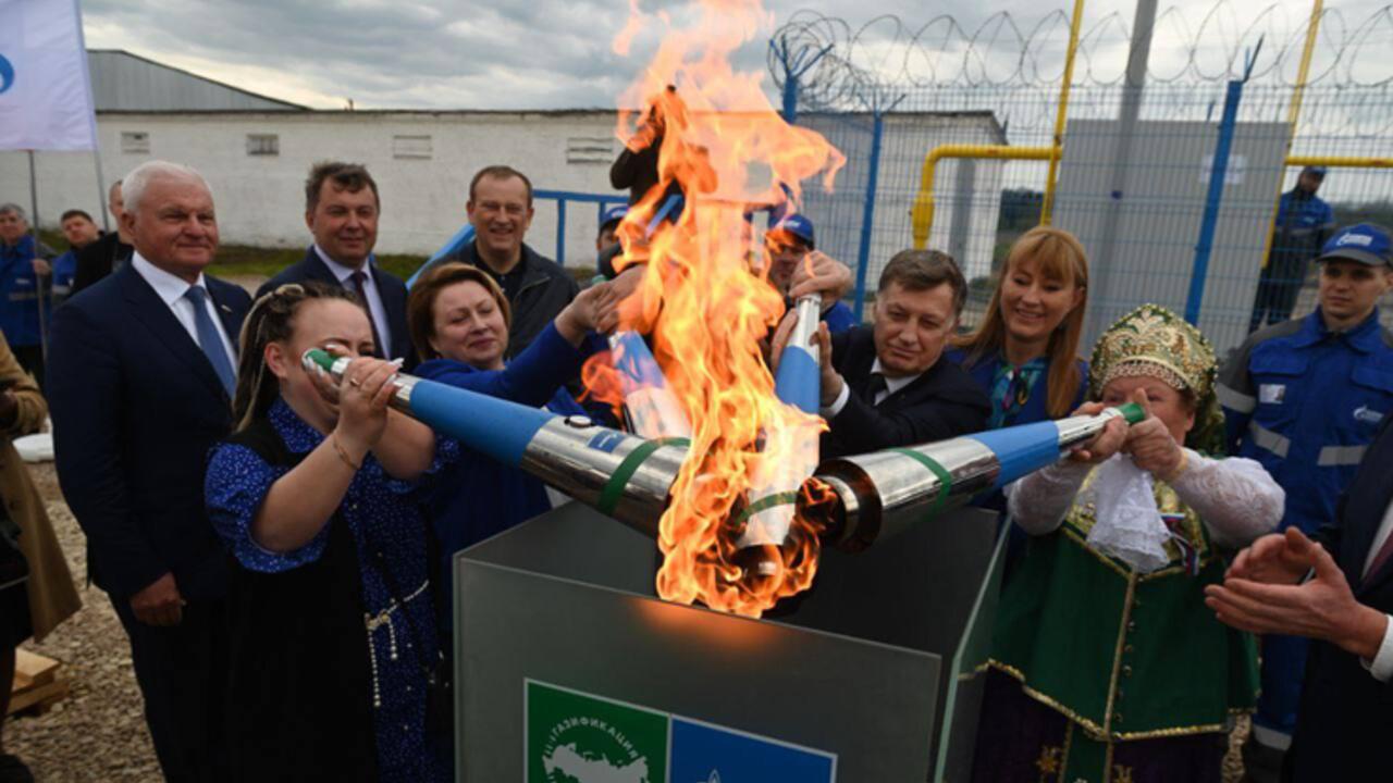 Новый газопровод позволит газифицировать 10 населенных пунктов Ленобласти