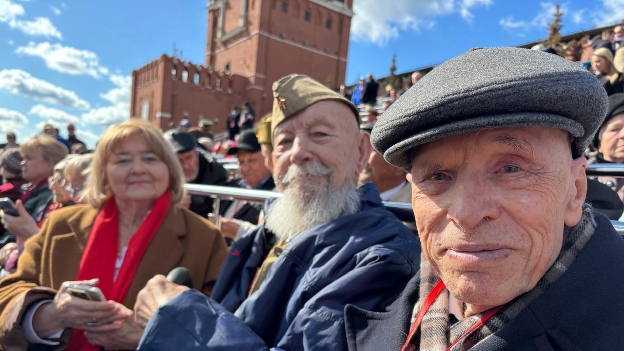 Гатчинцы на параде Победы в Москве