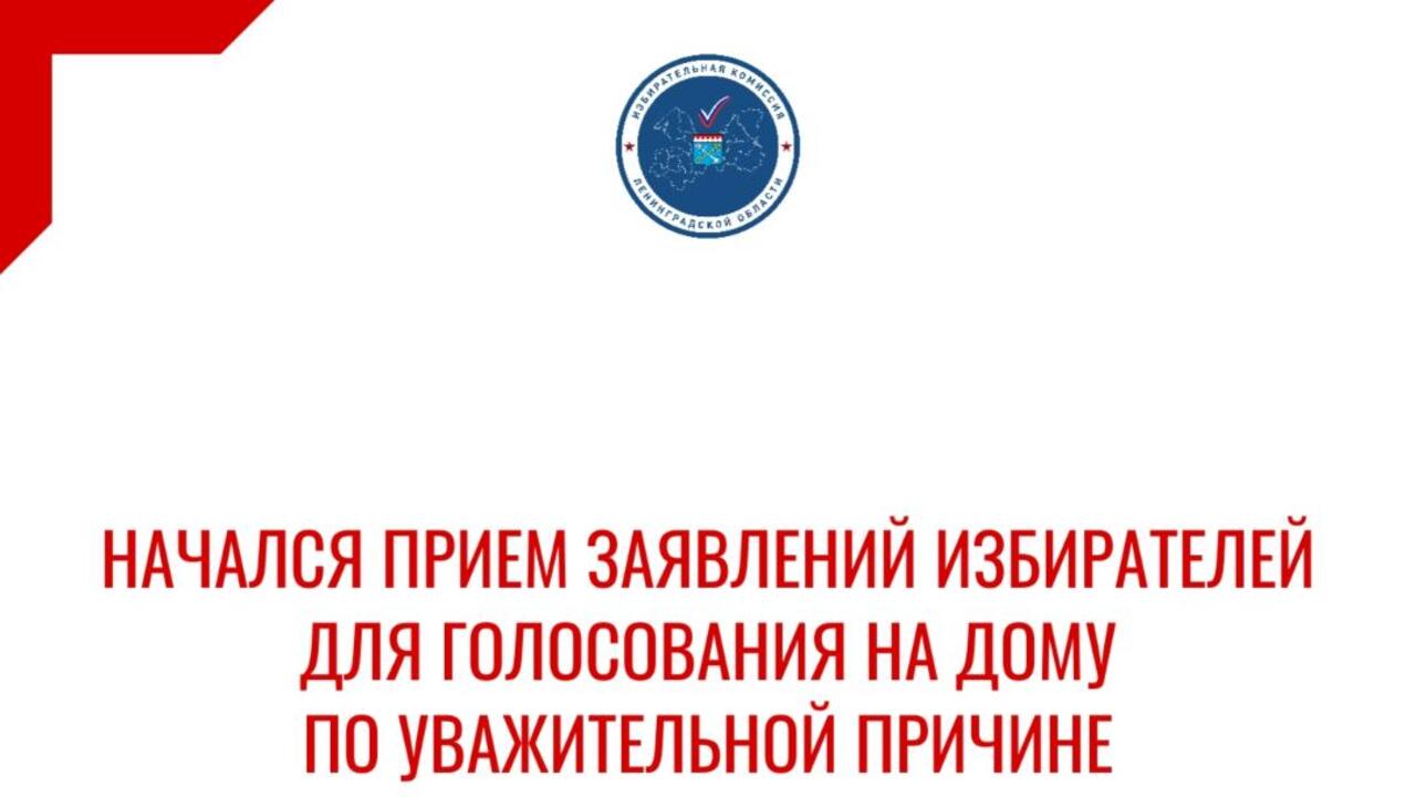 Проголосовать на дому - по уважительной причине