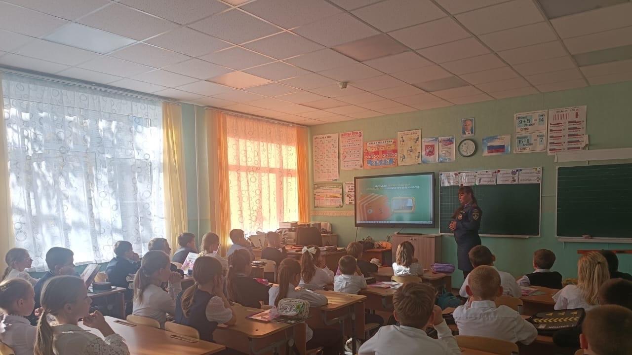 День безопасности в Пламенской школе