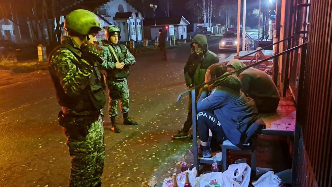 Росгвардейцы задержали ночных грабителей в Вырице