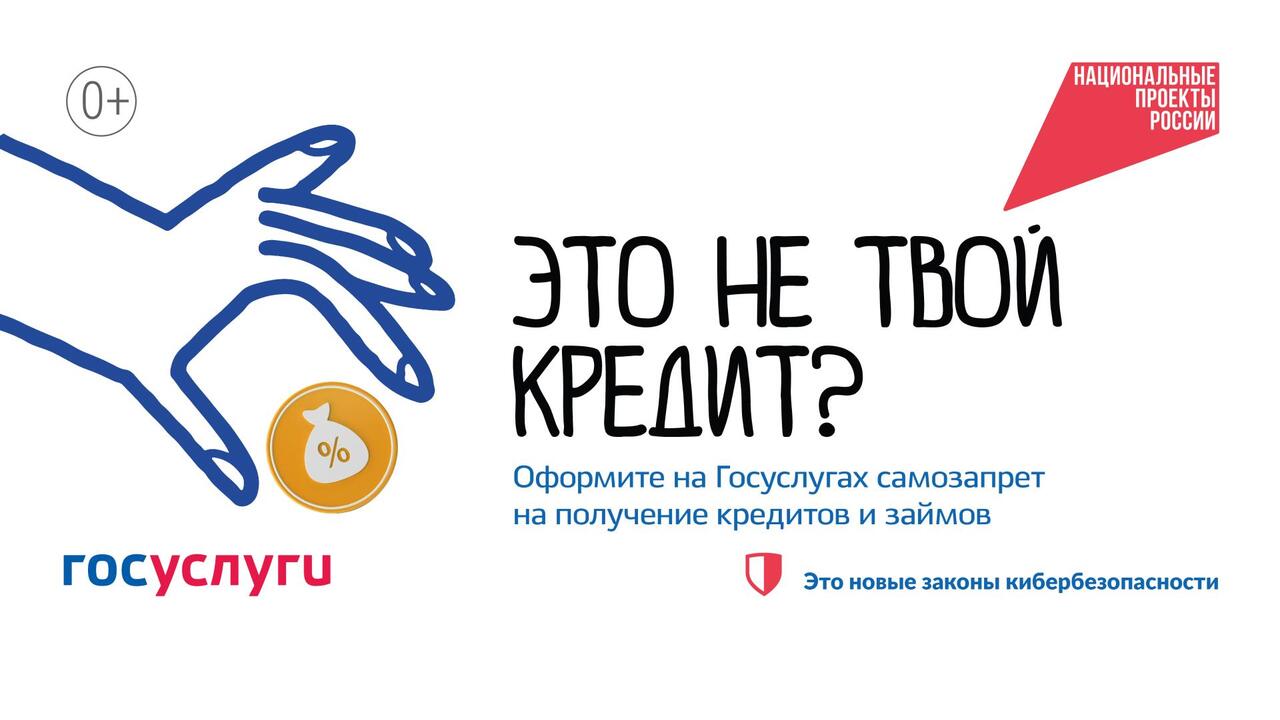 Почти 16 млн россиян установили самозапрет на кредиты через Госуслуги
