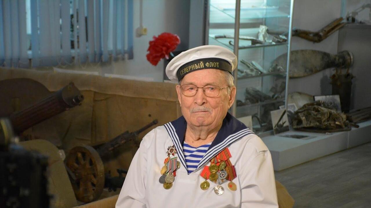 Встреча с моряком-героем