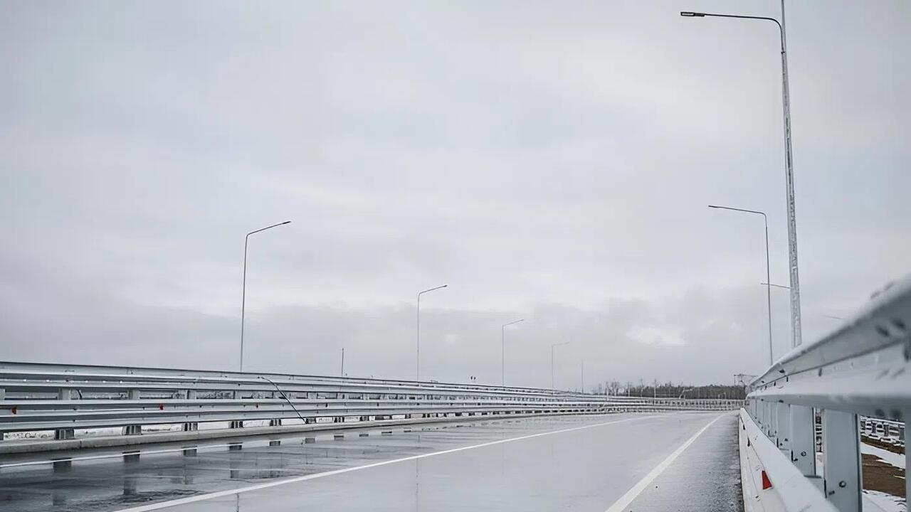 Новая развязка к аэропорту Пулково открыта на трассе М-11 с опережением графика