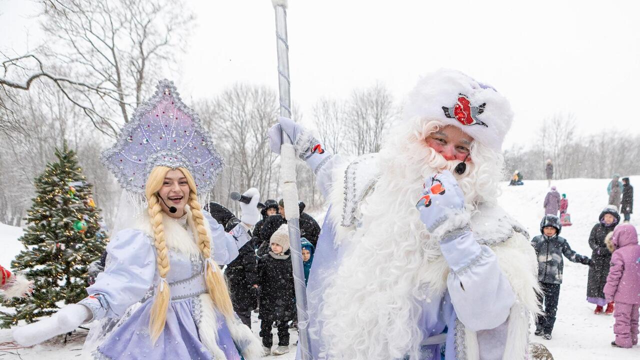 Новогодний праздник в Приоратском парке приглашает гостей!