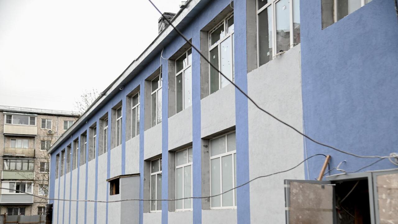 Спорткомплекс  университета обновляется