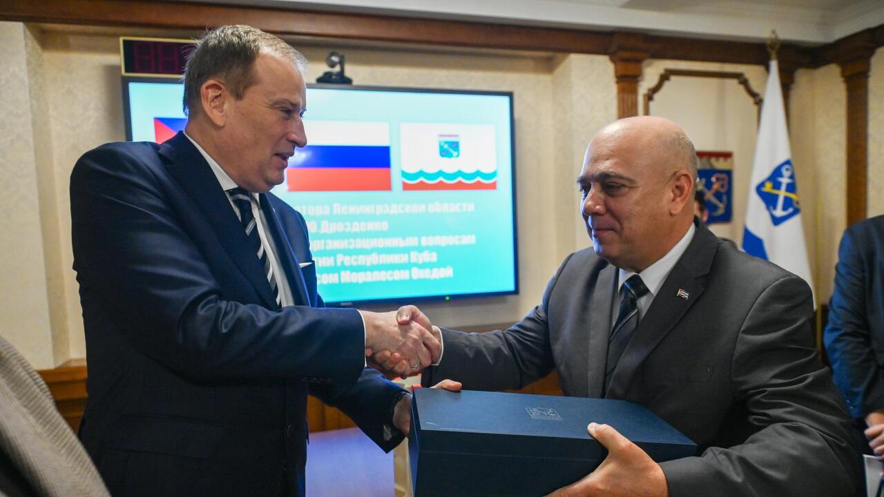 Ленобласть развивает сотрудничество с Республикой Куба