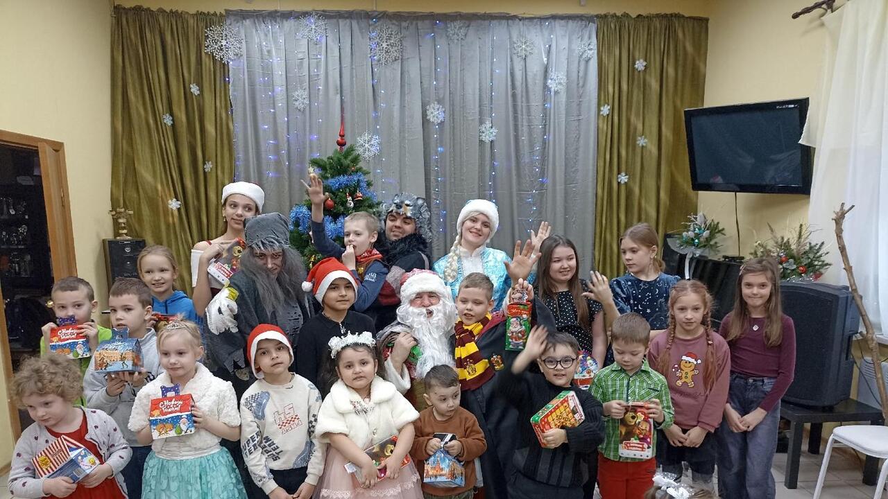 Новогодние забавы в Карташевской