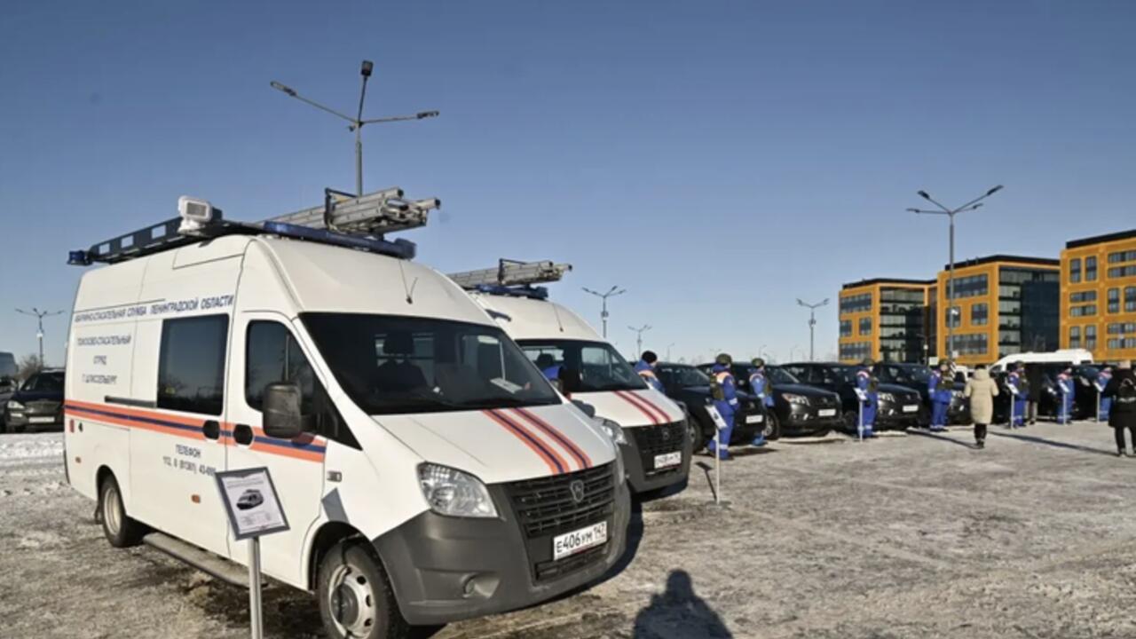 Ленинградским спасателям — новая техника