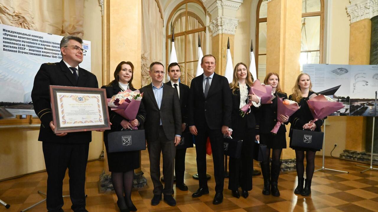 Награды — победителям конкурса по развитию мемориала в Зайцево