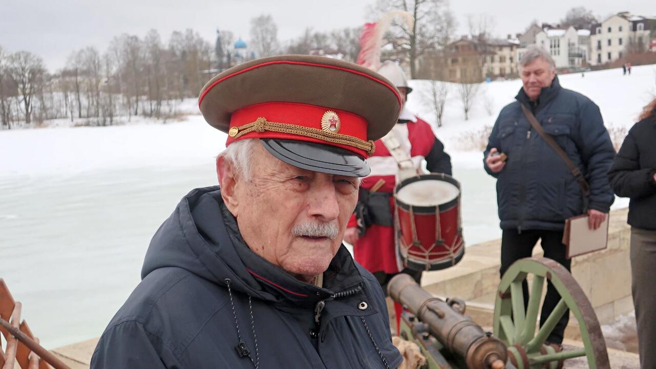 Полуденный выстрел 99-летнего ветерана