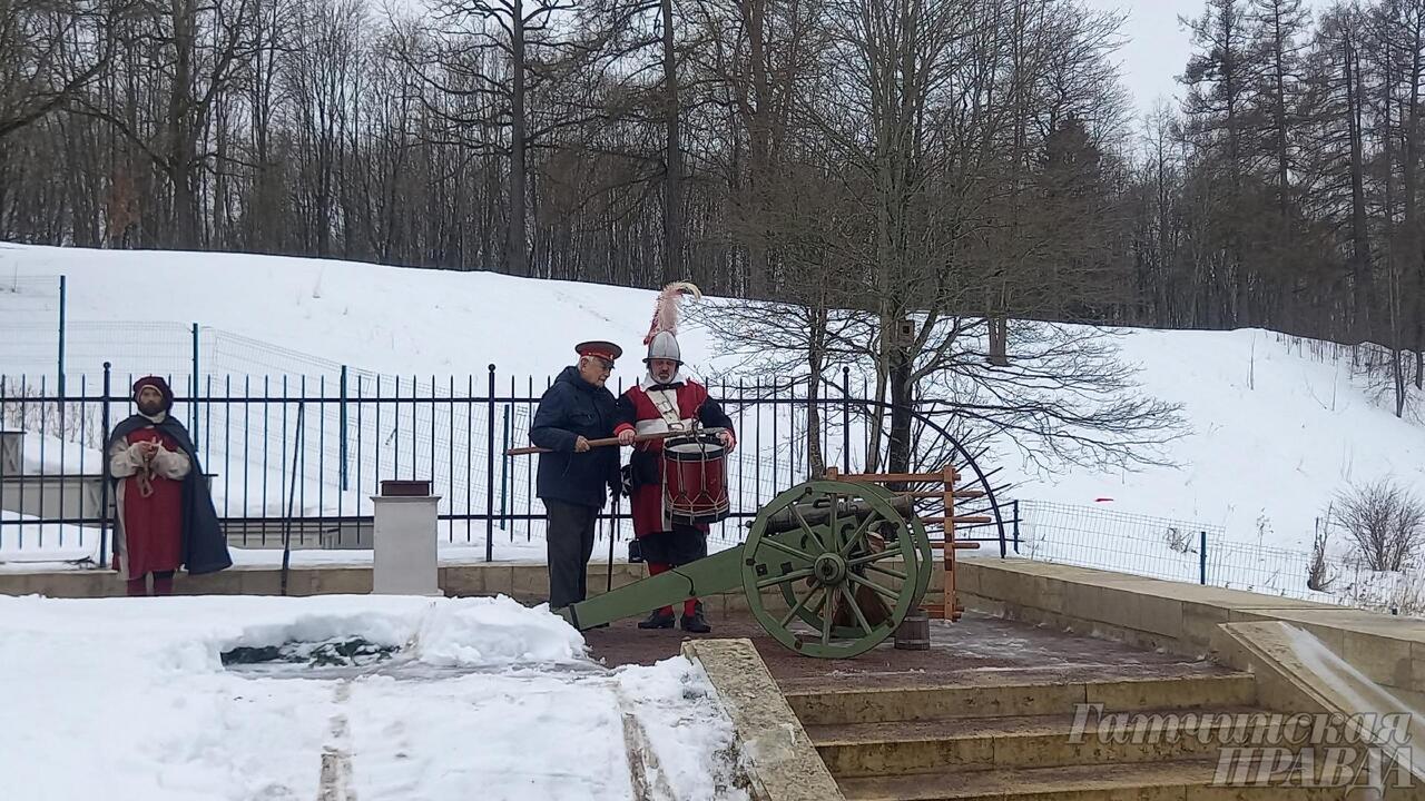 Полуденный выстрел в Гатчине в честь начала весны