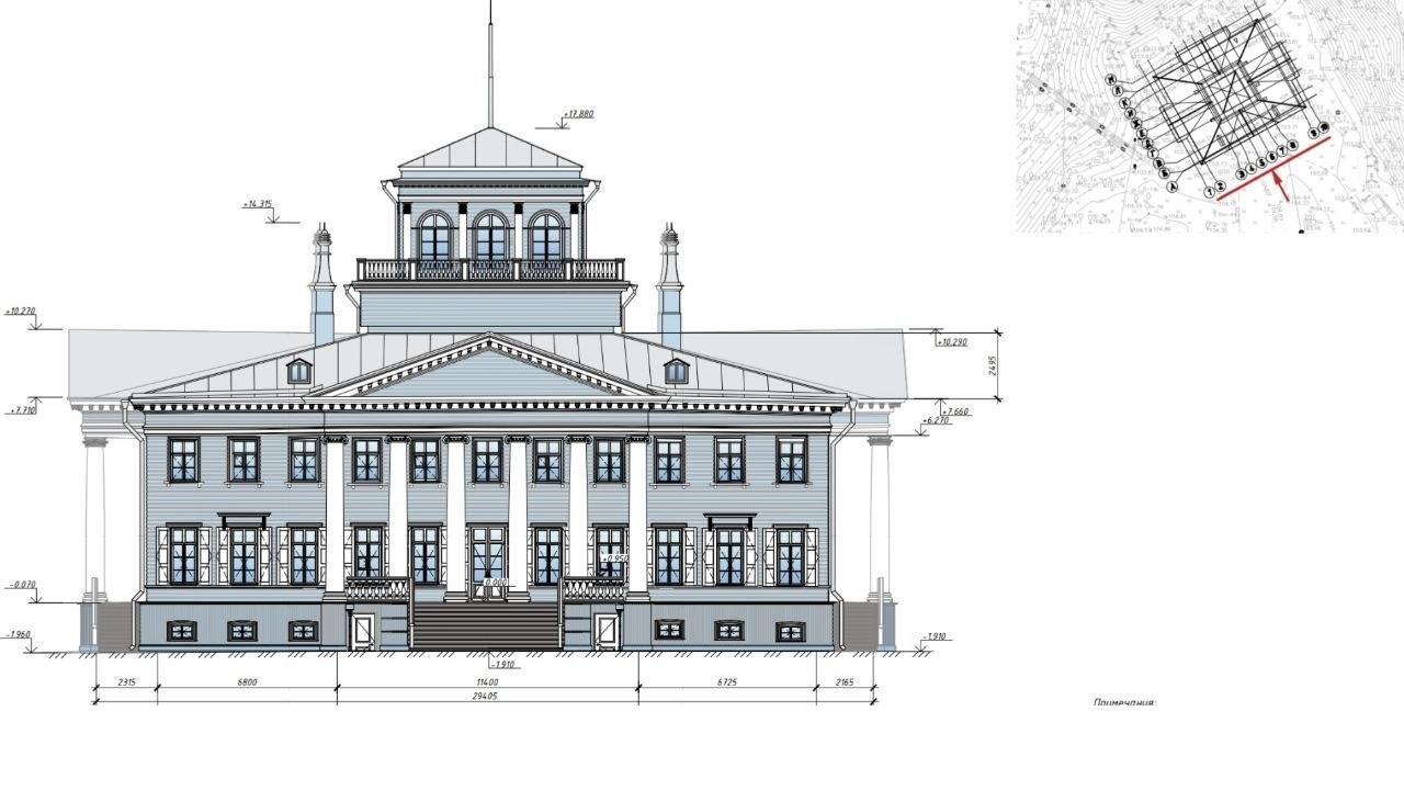 Реставрация усадьбы Рукавишниковых в Рождествено продолжается