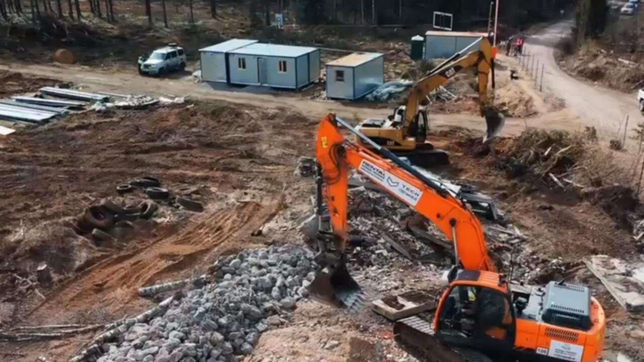 В Ленинградской области началось строительство нового комплекса по переработке отходов «Рахья»