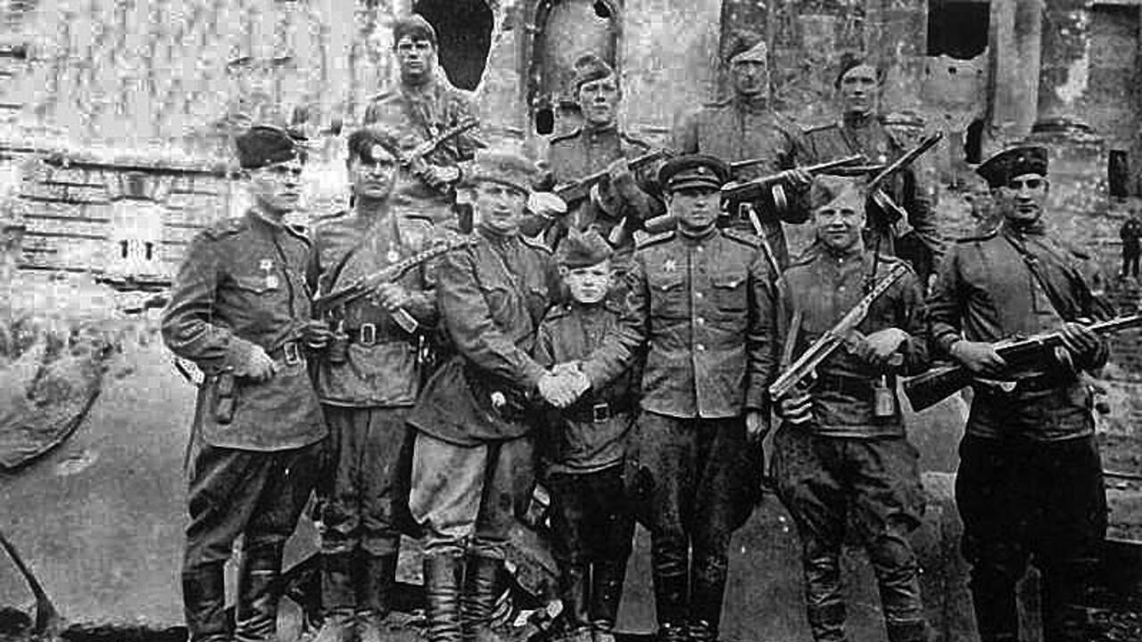 Участник взятия Берлина