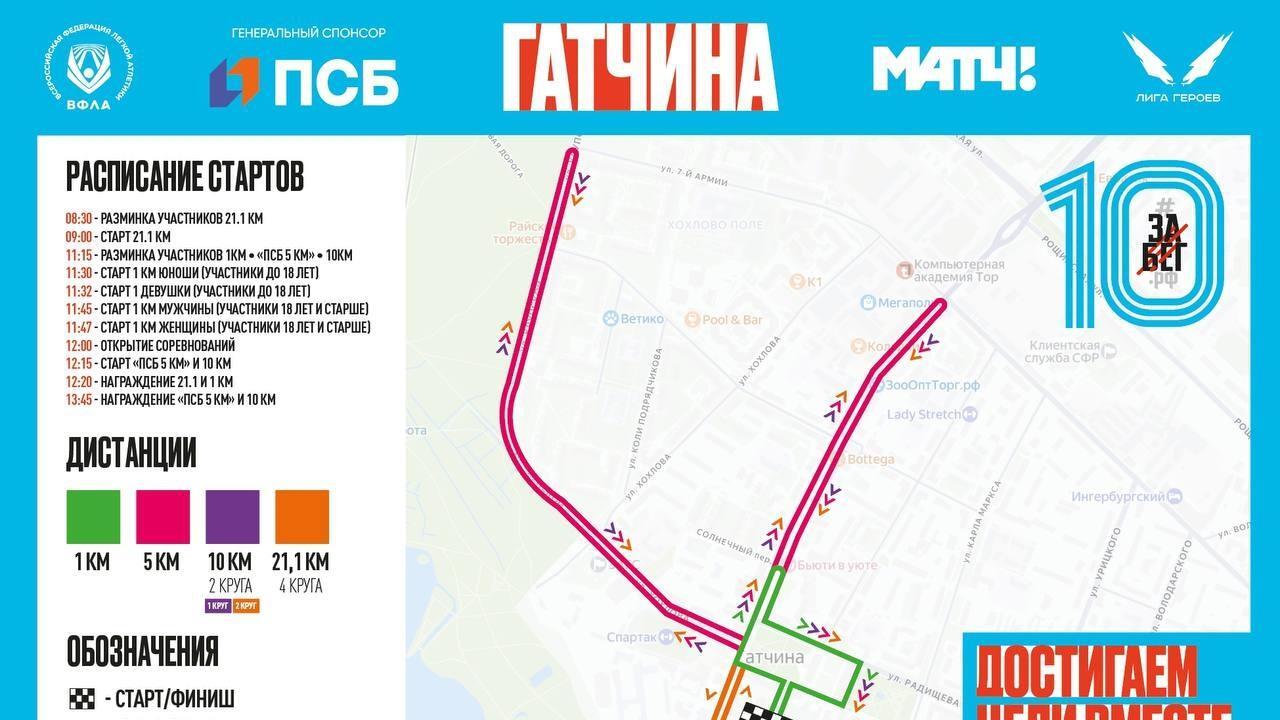 23 мая Гатчина бежит