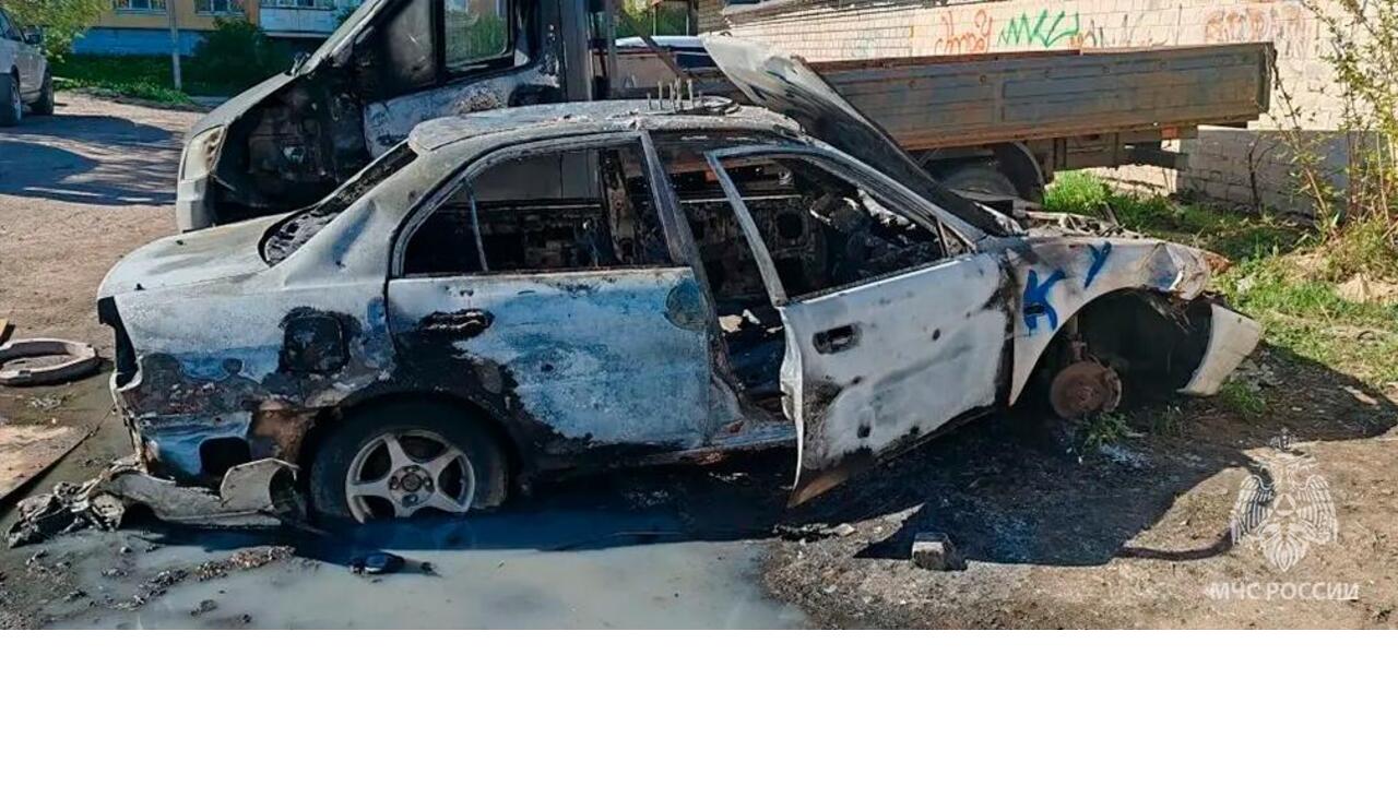 Детская шалость с огнём привела к пожару
