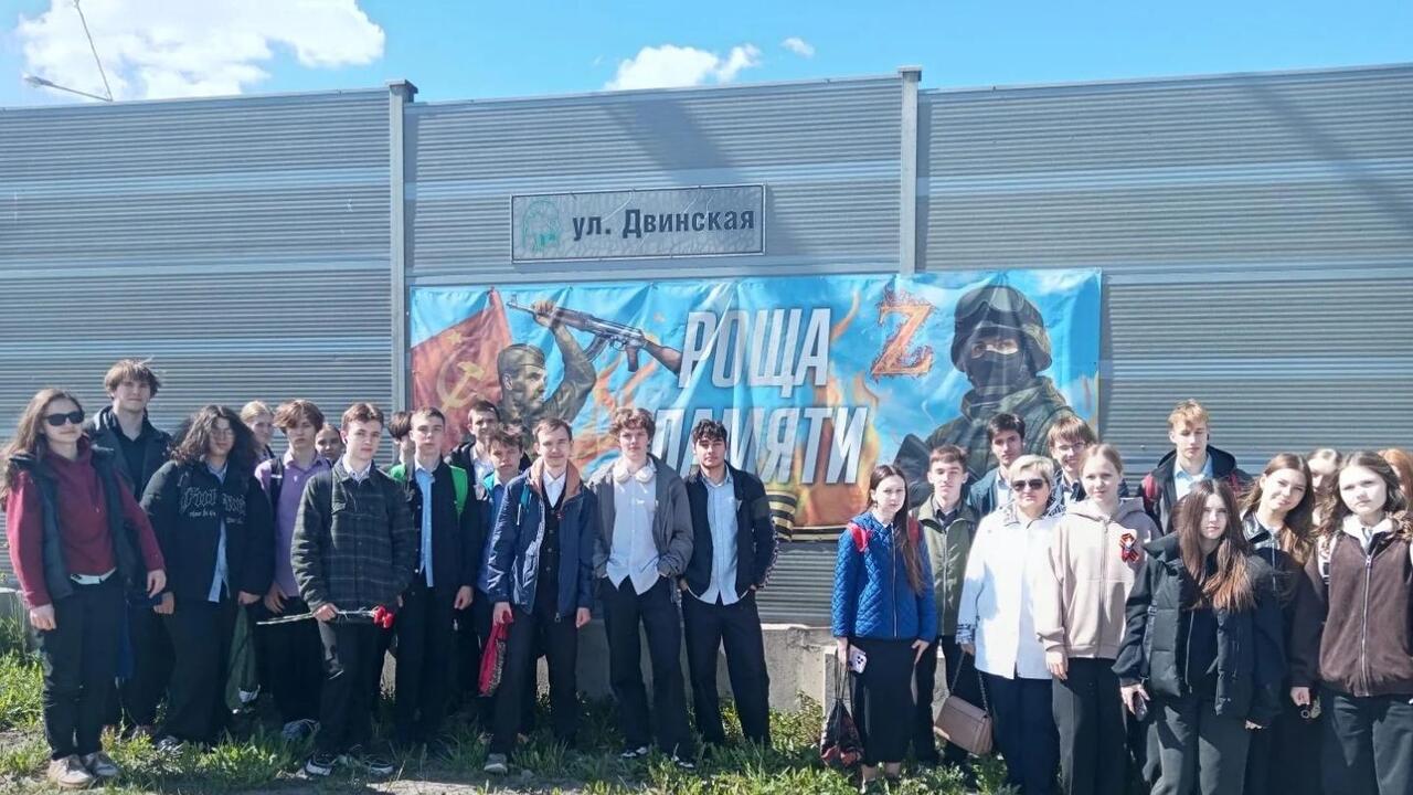 Роща памяти встречает День Победы