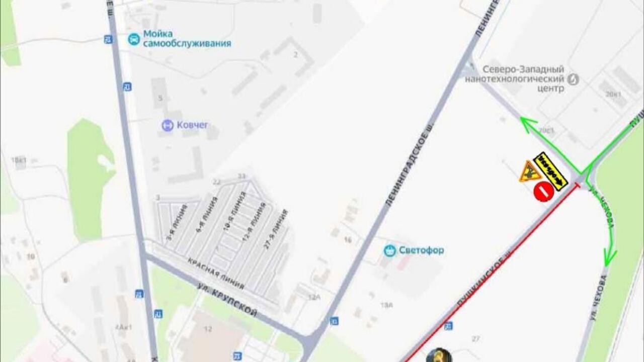 21 и 22 июня в Гатчине на Пушкинском шоссе - укладка асфальта